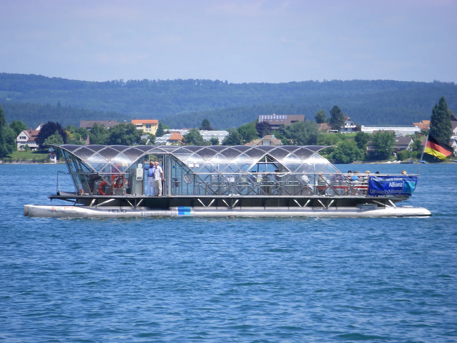 Solarfähre HELIO auf dem Untersee