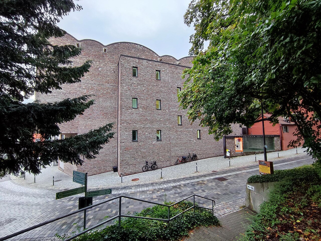 Kunstmuseum Ravensburg in der Burgstraße, Außenansicht 2024