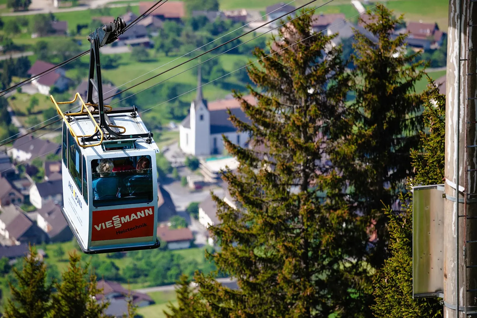 Seilbahn Schnifis in Schnifis