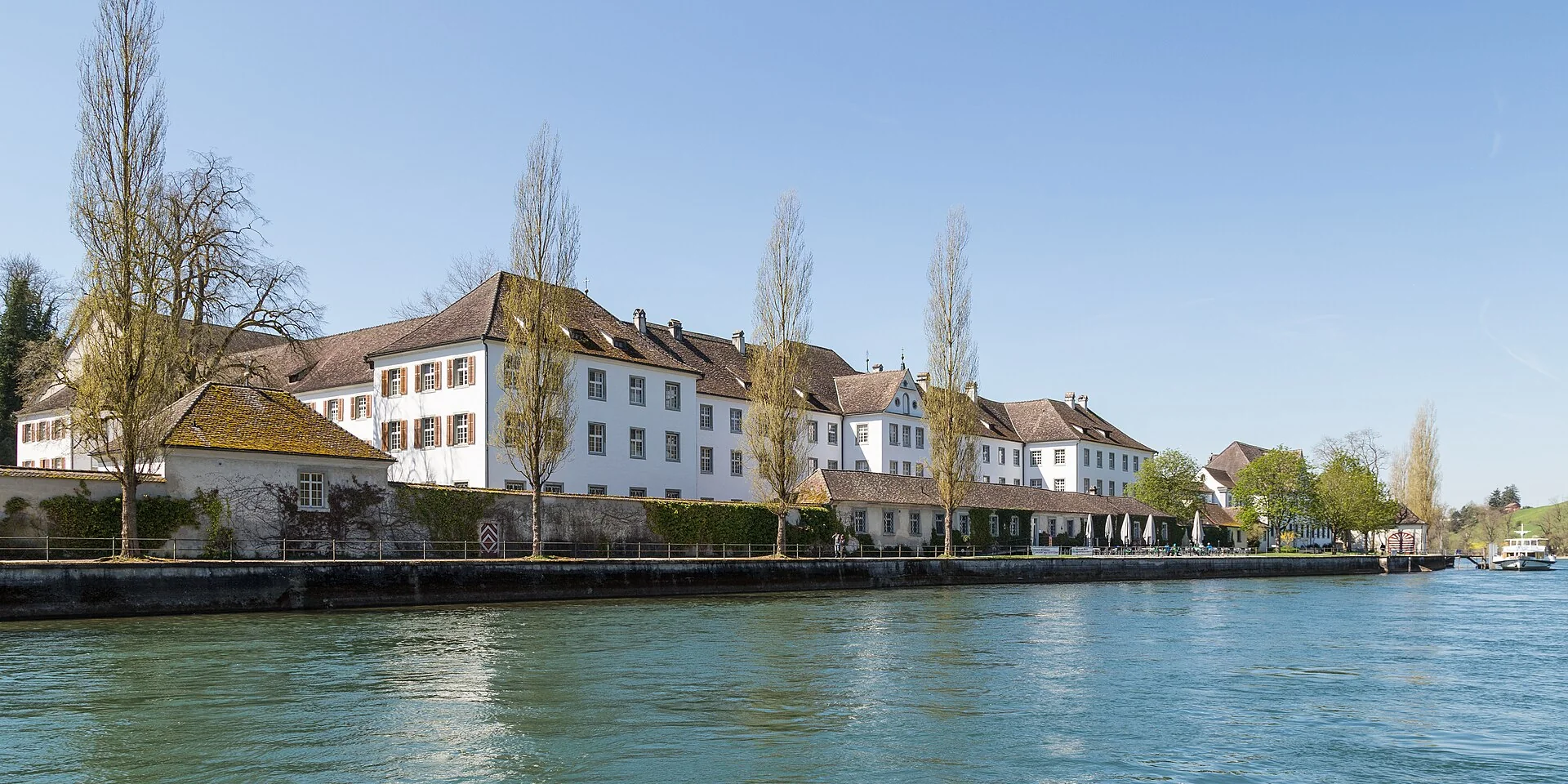 Ehemalige Klosteranlage St. Katharinental am Rhein bei Diessenhofen