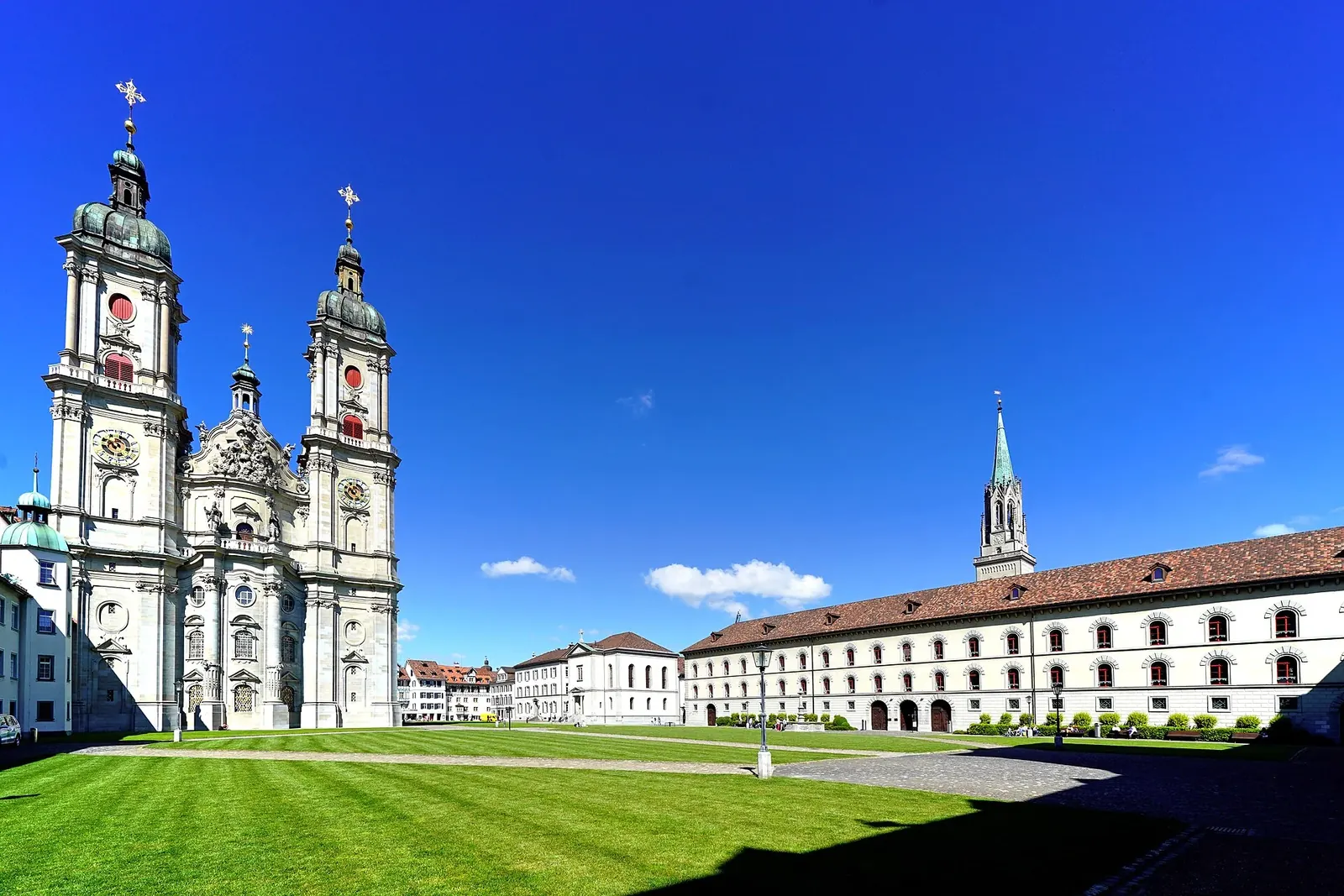 Kathedrale im Stiftsbezirk in St. Gallen